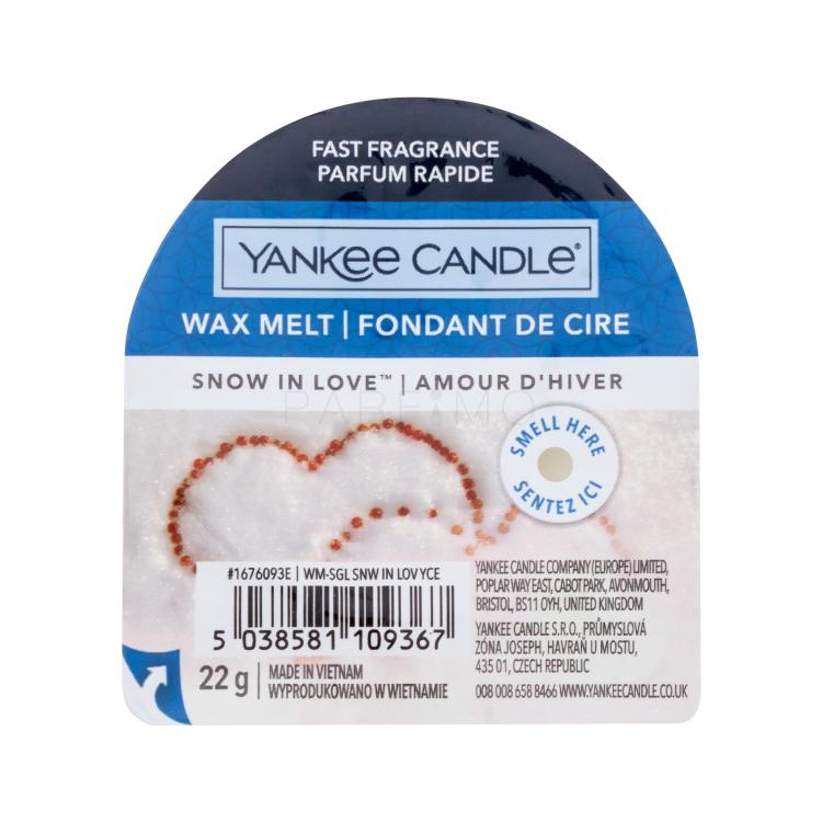 Yankee Candle Snow In Love Duftwachs 22 g