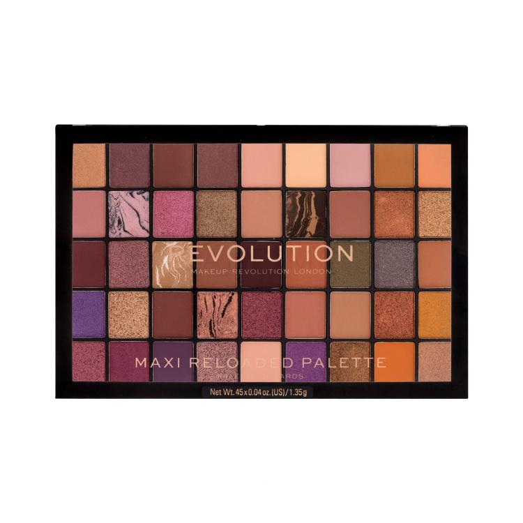 Makeup Revolution London Maxi Re-loaded Lidschatten für Frauen 60,75 g Farbton  Infinite Bronze