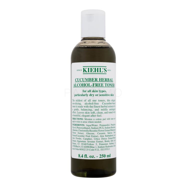 Kiehl´s Cucumber Herbal Alcohol-Free Toner Gesichtswasser und Spray für Frauen 250 ml