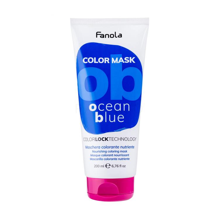 Fanola Color Mask Haarfarbe für Frauen 200 ml Farbton  Ocean Blue