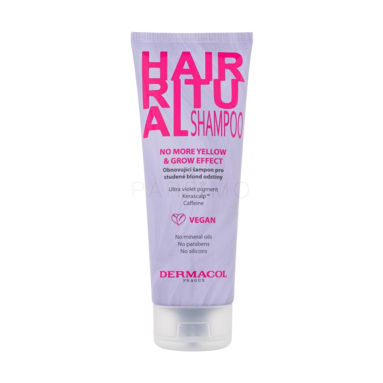 Dermacol Hair Ritual No More Yellow &amp; Grow Shampoo Shampoo für Frauen 250 ml