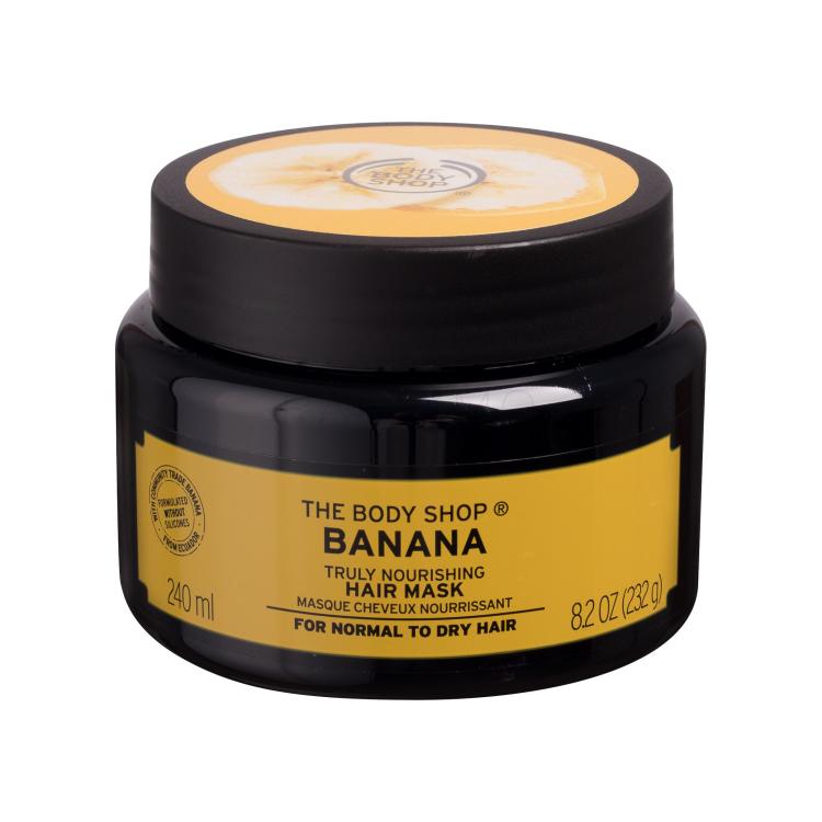The Body Shop Banana Truly Nourishing Hair Mask Haarmaske für Frauen 240 ml