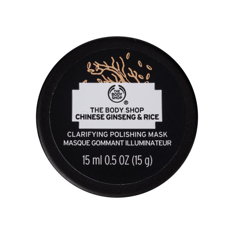 The Body Shop Chinese Ginseng &amp; Rice Clarifying Polishing Mask Gesichtsmaske für Frauen 15 ml