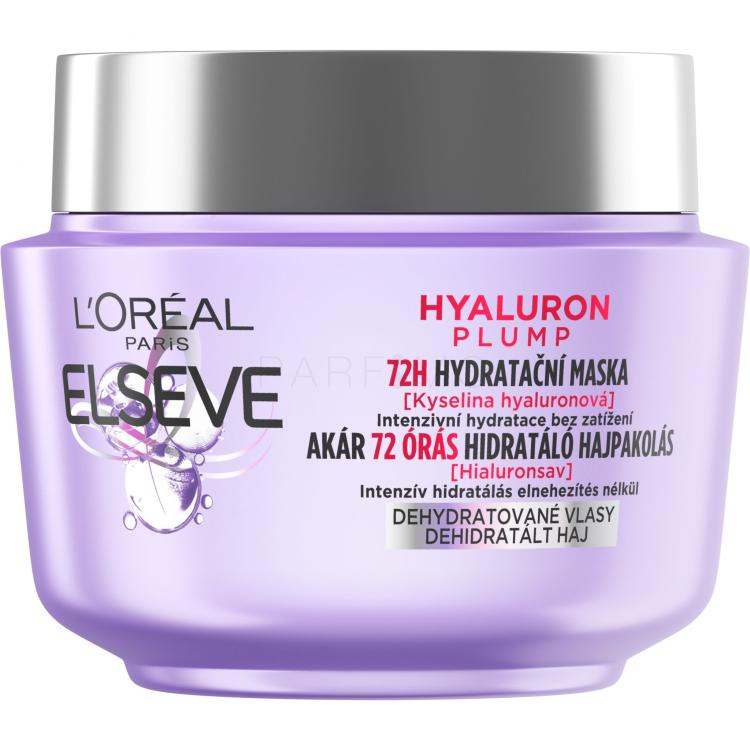 L&#039;Oréal Paris Elseve Hyaluron Plump Moisture Hair Mask Haarmaske für Frauen 300 ml