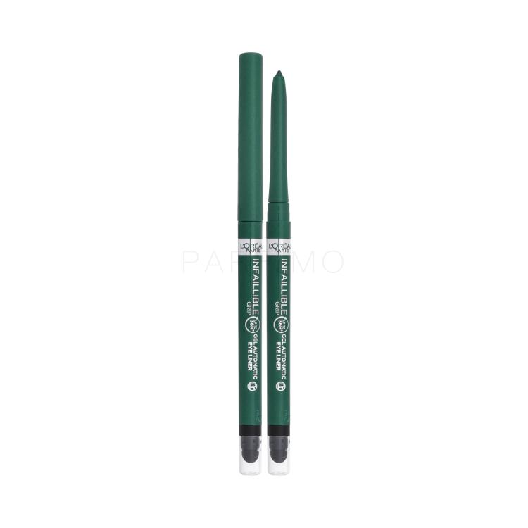 L&#039;Oréal Paris Infaillible Grip 36H Gel Automatic Eye Liner Kajalstift für Frauen 1,2 g Farbton  008 Emerald Green