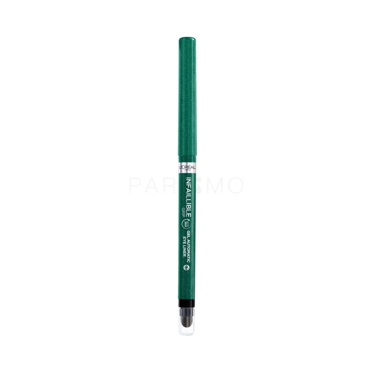 L&#039;Oréal Paris Infaillible Grip 36H Gel Automatic Eye Liner Kajalstift für Frauen 1,2 g Farbton  008 Emerald Green