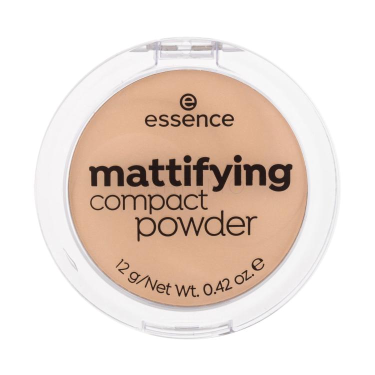 Essence Mattifying Compact Powder Puder für Frauen 12 g Farbton  02 Soft Beige
