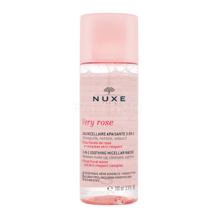 NUXE Very Rose 3-In-1 Soothing Mizellenwasser für Frauen 100 ml