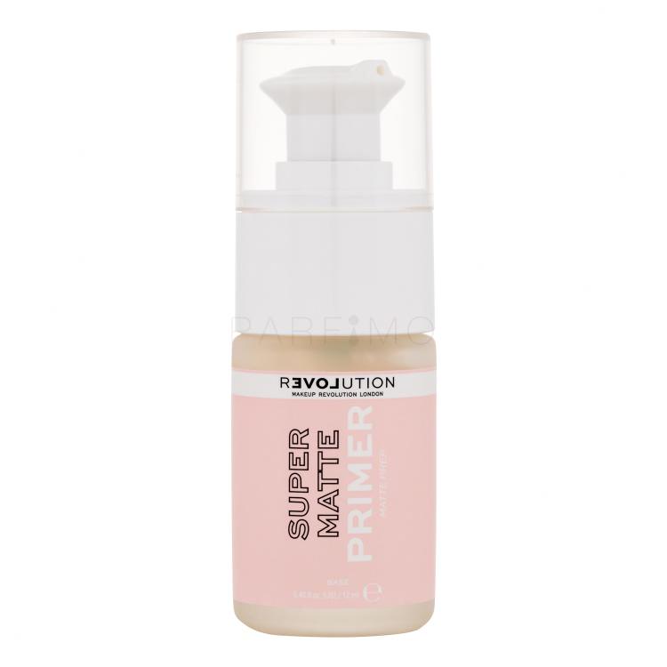 Revolution Relove Super Matte Primer Make-up Base für Frauen 12 ml