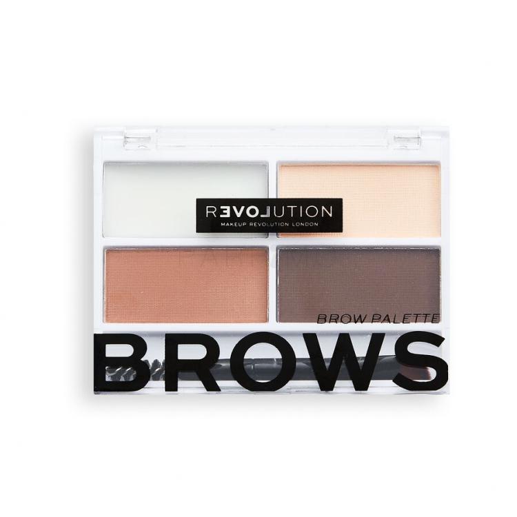 Revolution Relove Colour Cult Brows Augenbrauensets für Frauen 3,2 g Farbton  Medium