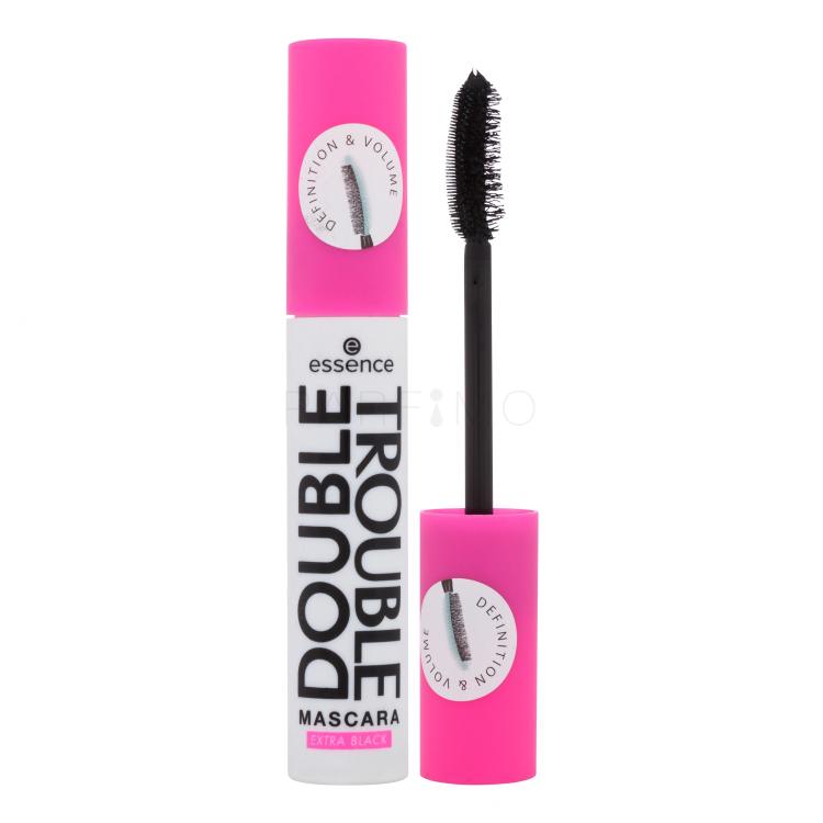 Essence Double Trouble Mascara für Frauen 12 ml Farbton  Extra Black