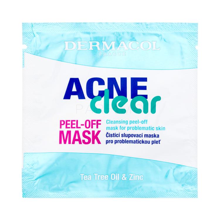 Dermacol AcneClear Peel-Off Mask Gesichtsmaske für Frauen 8 ml