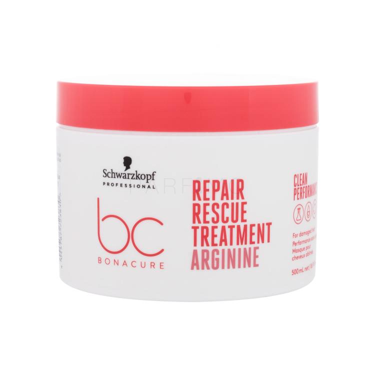 Schwarzkopf Professional BC Bonacure Repair Rescue Arginine Treatment Haarmaske für Frauen 500 ml