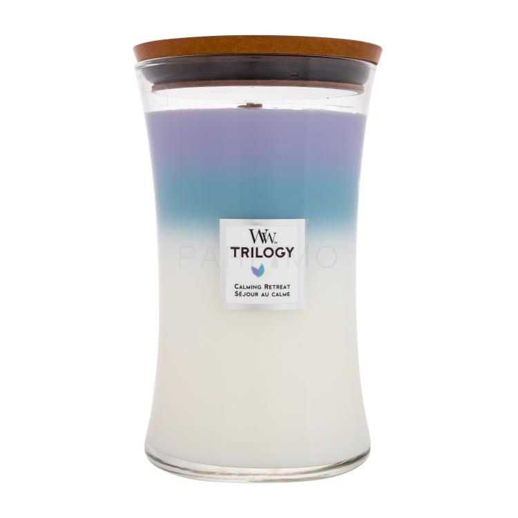 WoodWick Trilogy Calming Retreat Duftkerze 610 g