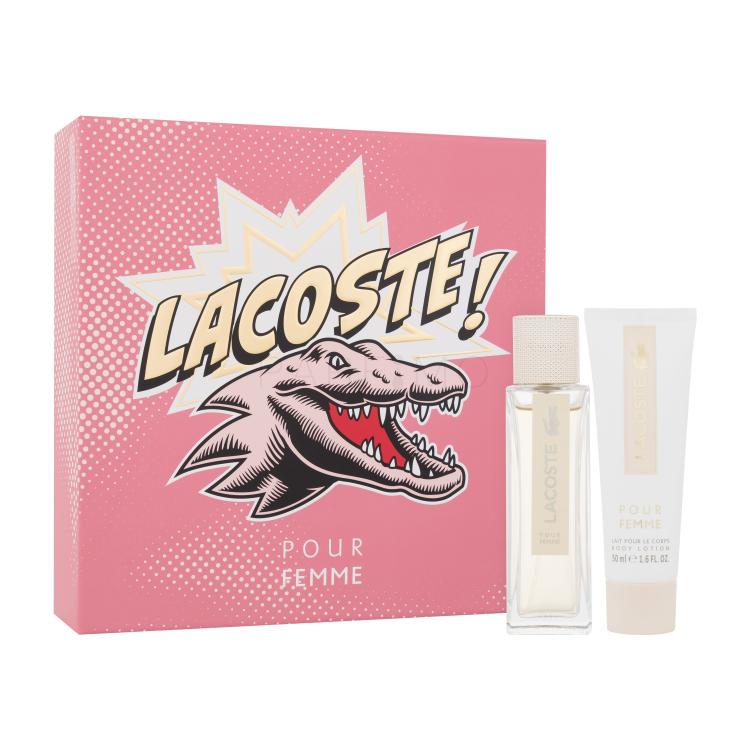Lacoste Pour Femme Geschenkset Eau de Parfum 50 ml + Körpermilch 50 ml