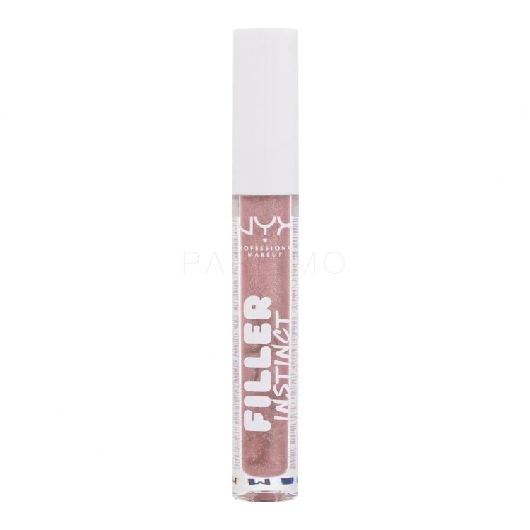 NYX Professional Makeup Filler Instinct Lipgloss für Frauen 2,5 ml Farbton  03 Sparkling Please