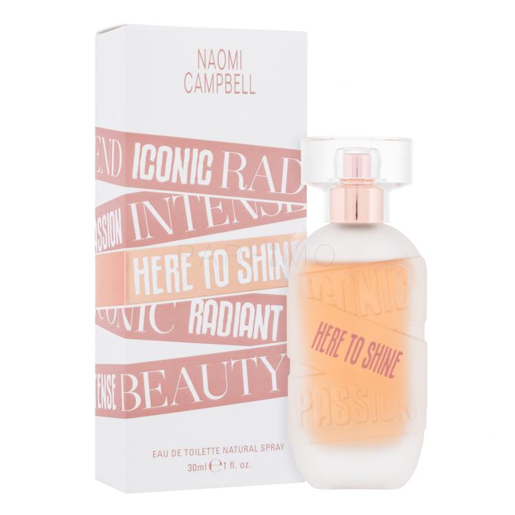 Naomi Campbell Here To Shine Eau de Toilette für Frauen 30 ml