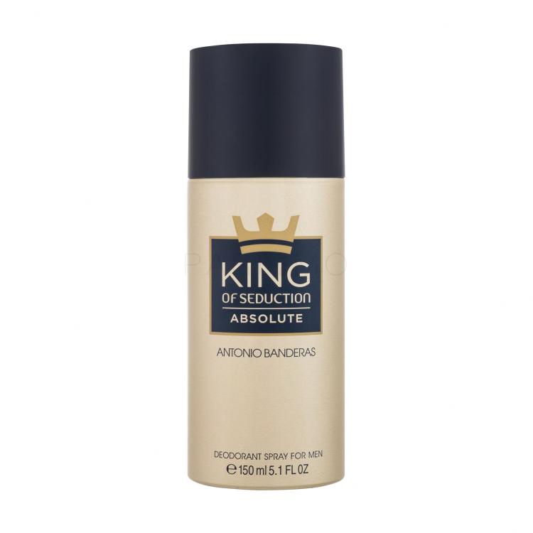 Antonio Banderas King of Seduction Absolute Deodorant für Herren 150 ml