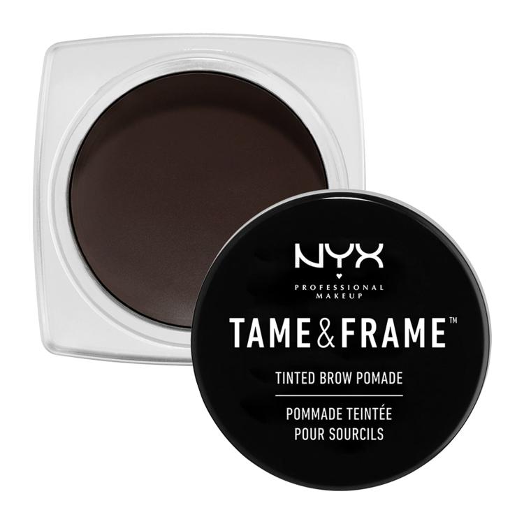 NYX Professional Makeup Tame &amp; Frame Tinted Brow Pomade Augenbrauengel und -pomade für Frauen 5 g Farbton  05 Black