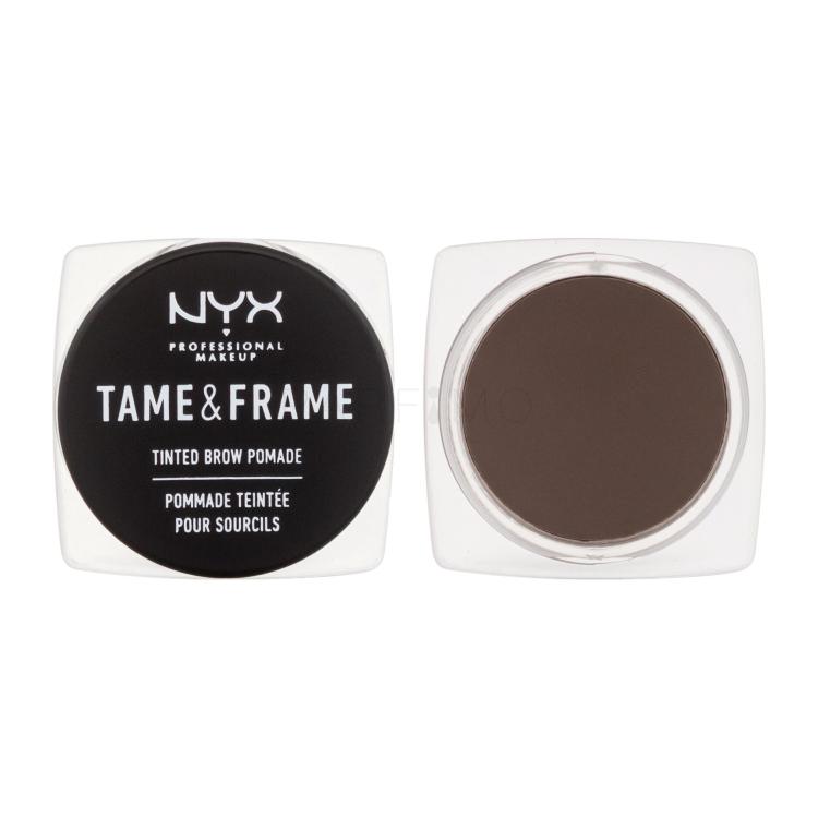 NYX Professional Makeup Tame &amp; Frame Tinted Brow Pomade Augenbrauengel und -pomade für Frauen 5 g Farbton  02 Chocolate