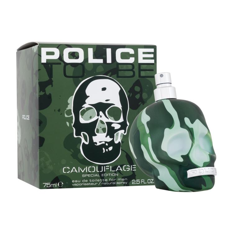 Police To Be Camouflage Eau de Toilette für Herren 75 ml