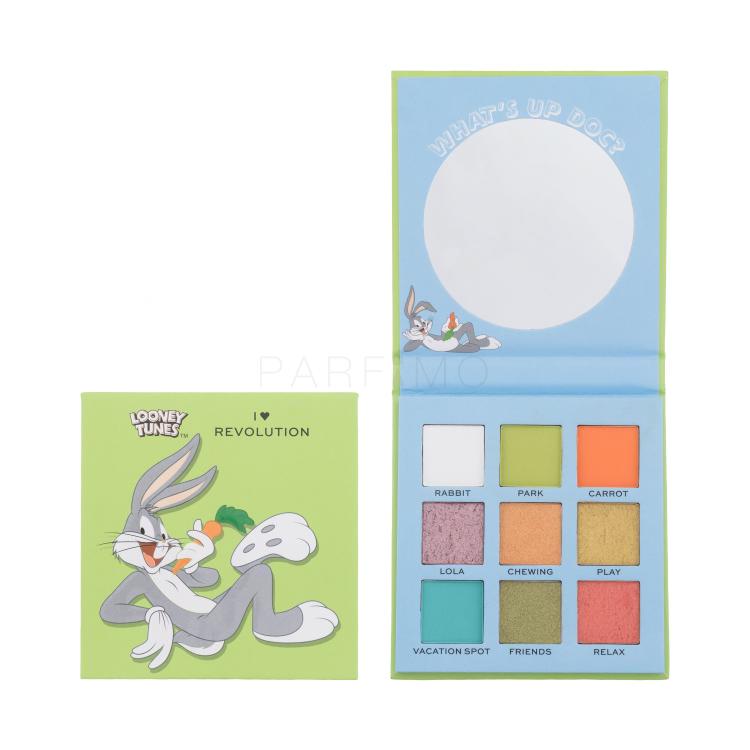 I Heart Revolution Looney Tunes Eyeshadow Palette Lidschatten für Frauen 9 g Farbton  Bugs