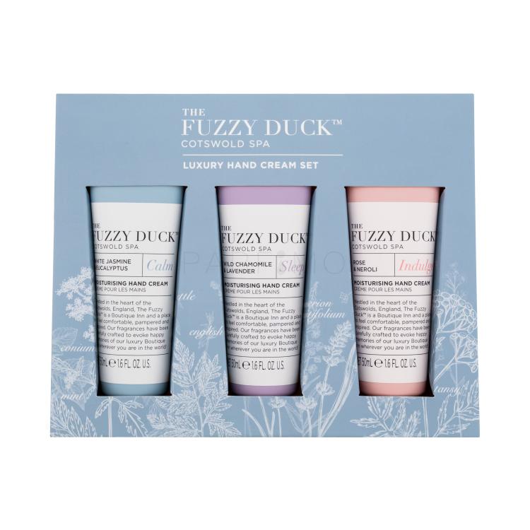 Baylis &amp; Harding The Fuzzy Duck Cotswold Spa Geschenkset Handcreme The Fuzzy Duck Cotswold Spa Calm 50 ml + Handcreme The Fuzzy Duck Cotswold Spa Sleep 50 ml + Handcreme The Fuzzy Duck Cotswold Spa Indulge 50 ml