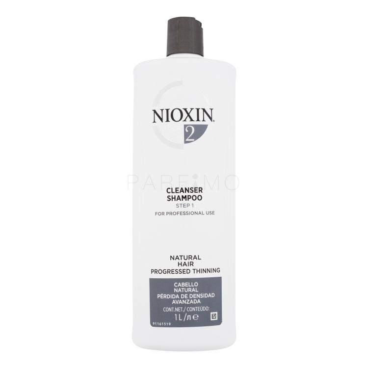 Nioxin System 2 Cleanser Shampoo für Frauen 1000 ml