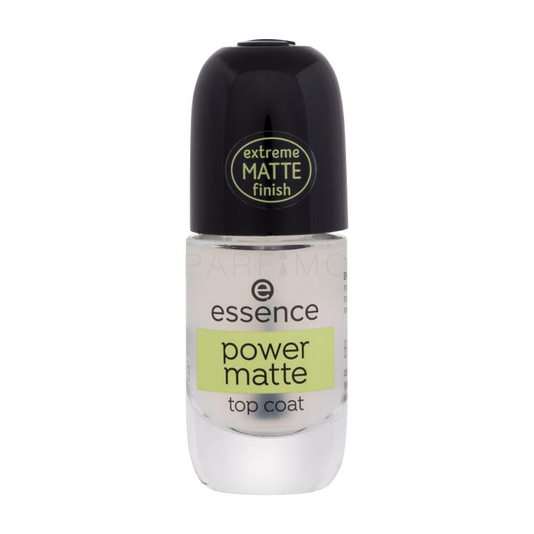 Essence Power Matte Top Coat Nagellack für Frauen 8 ml