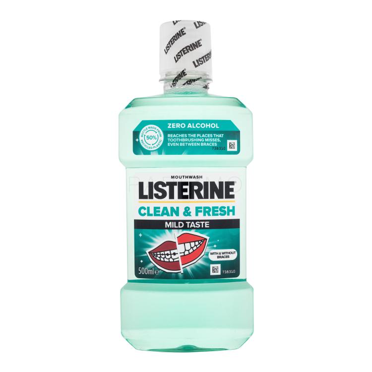 Listerine Clean &amp; Fresh Mild Taste Mouthwash Mundwasser 500 ml