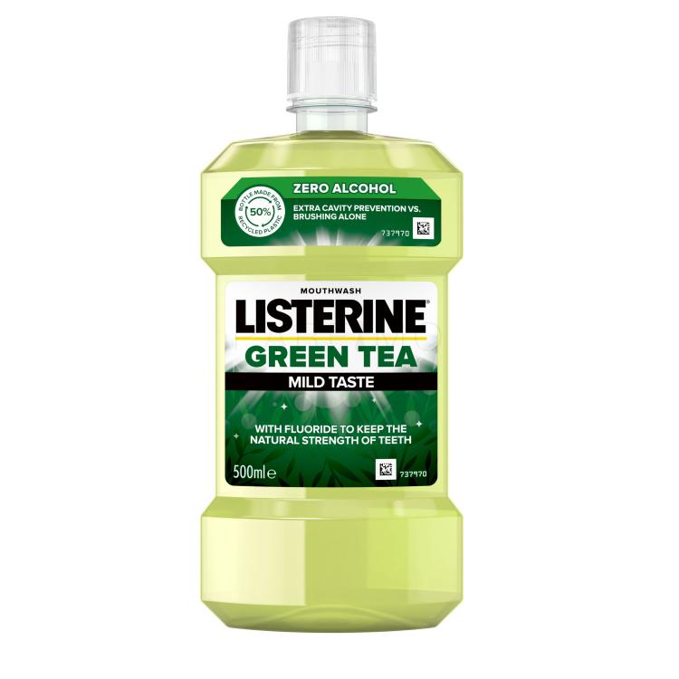Listerine Green Tea Mild Taste Mouthwash Mundwasser 500 ml