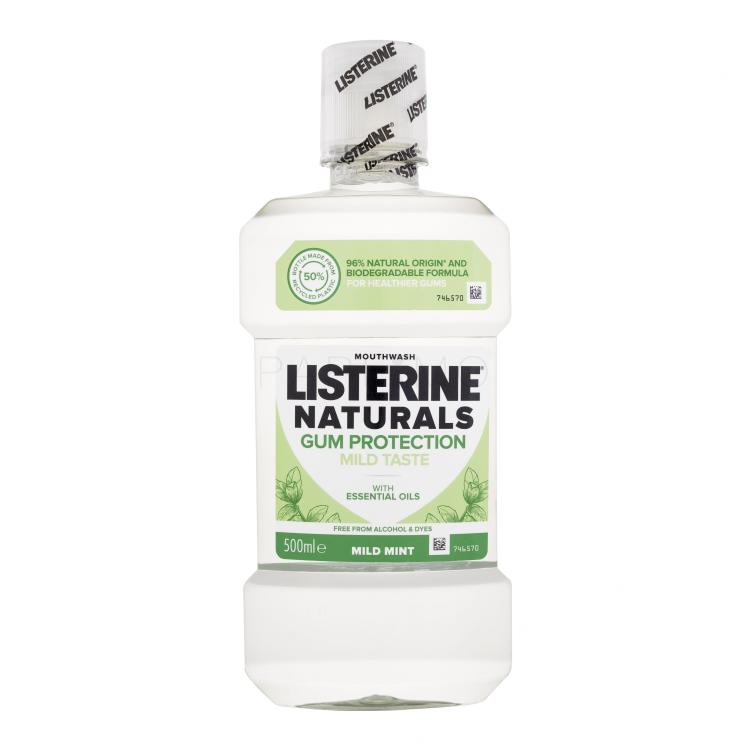 Listerine Naturals Gum Protection Mild Taste Mouthwash Mundwasser 500 ml