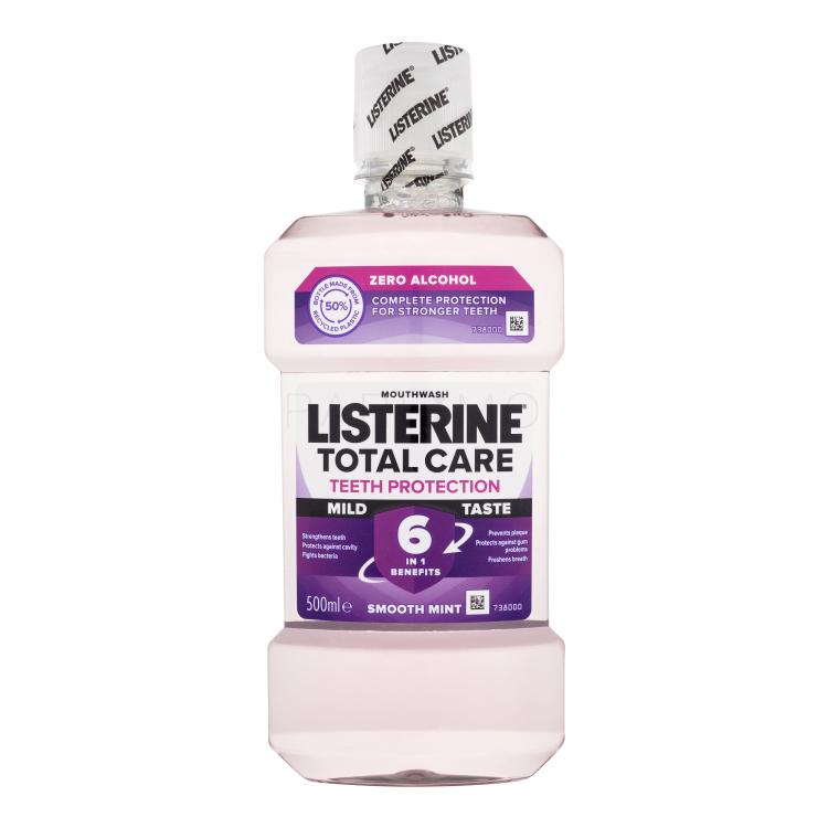 Listerine Total Care Teeth Protection Mild Taste Mouthwash 6 in 1 Mundwasser 500 ml