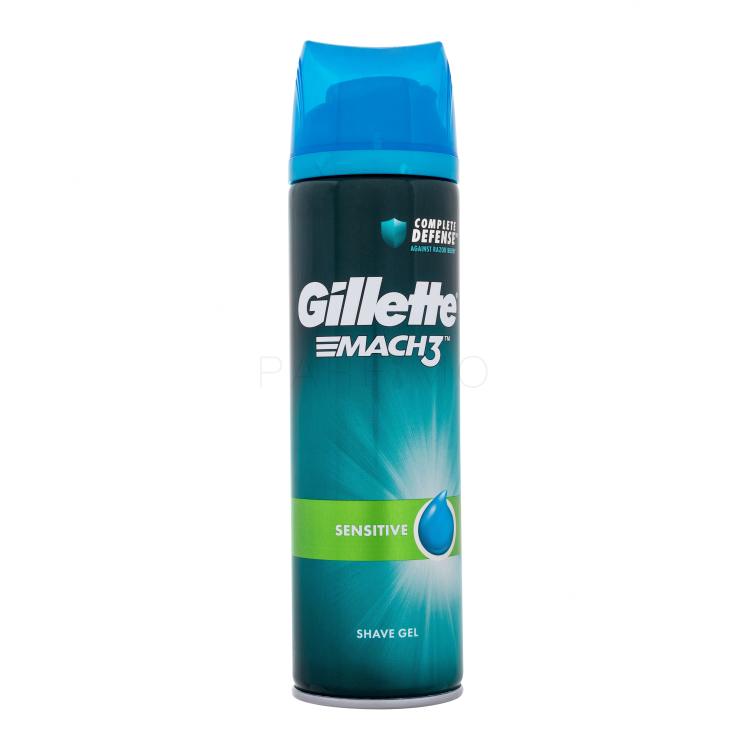 Gillette Mach3 Sensitive Shave Gel Rasiergel für Herren 200 ml