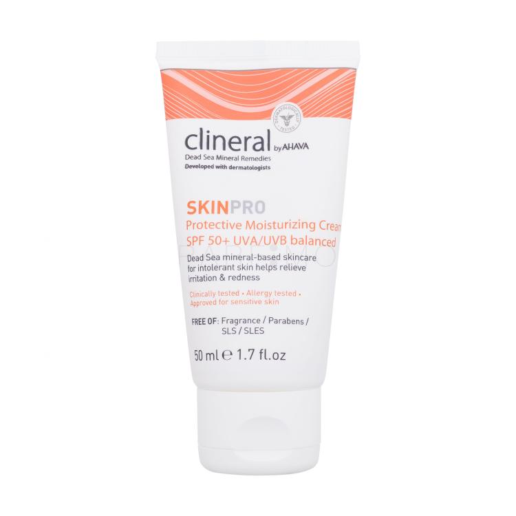AHAVA Clineral SkinPro Protective Moisturizing Cream SPF50+ Tagescreme 50 ml