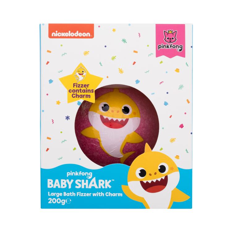 Pinkfong Baby Shark Bath Fizzer Badebombe für Kinder 200 g