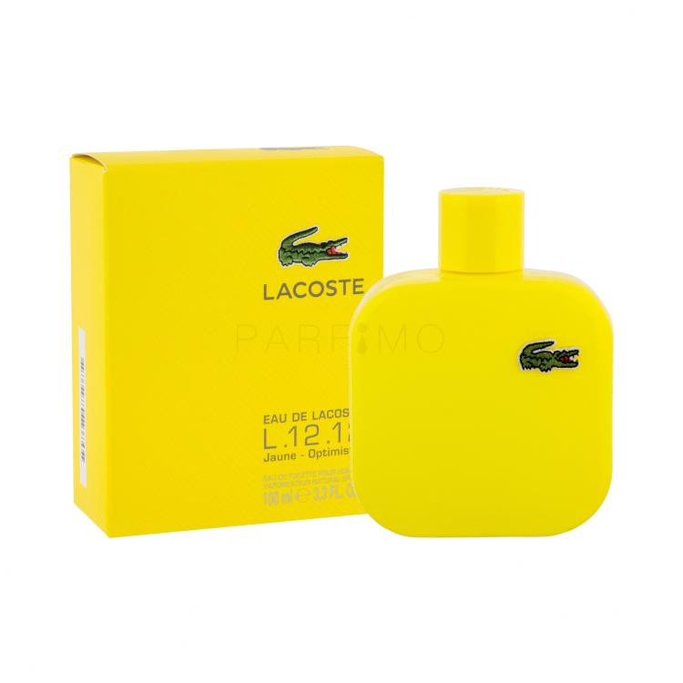 Lacoste L.12.12 Jaune (Yellow) Eau de Toilette für Herren 100 ml