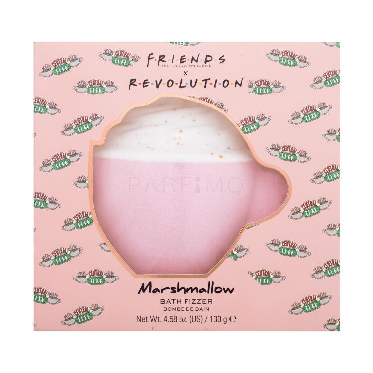 Makeup Revolution London X Friends Bath Fizzer Marshmallow Badebombe für Frauen 130 g