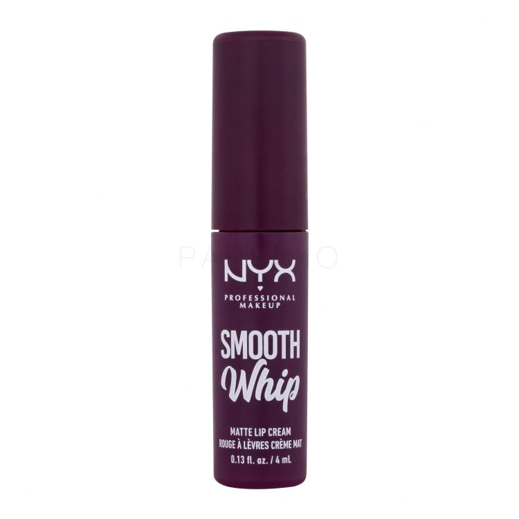 NYX Professional Makeup Smooth Whip Matte Lip Cream Lippenstift für Frauen 4 ml Farbton  11 Berry Bed Sheets