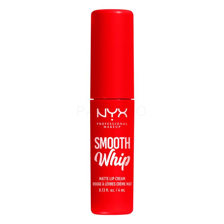 NYX Professional Makeup Smooth Whip Matte Lip Cream Lippenstift für Frauen 4 ml Farbton  12 Icing On Top