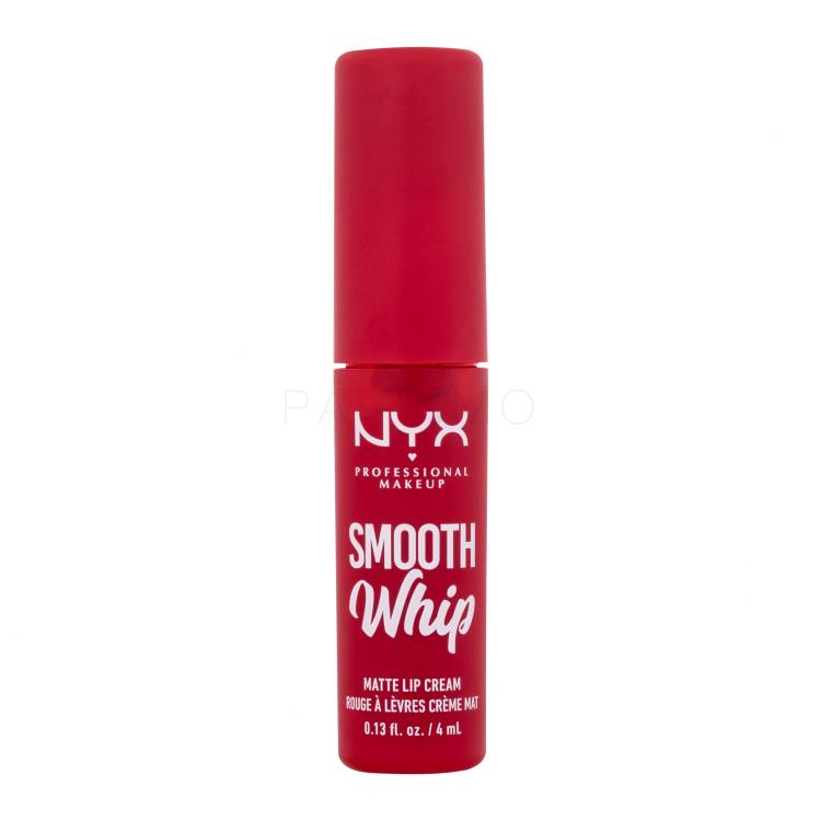 NYX Professional Makeup Smooth Whip Matte Lip Cream Lippenstift für Frauen 4 ml Farbton  13 Cherry Creme