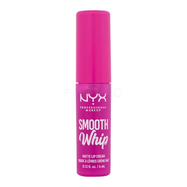 NYX Professional Makeup Smooth Whip Matte Lip Cream Lippenstift für Frauen 4 ml Farbton  20 Pom Pom
