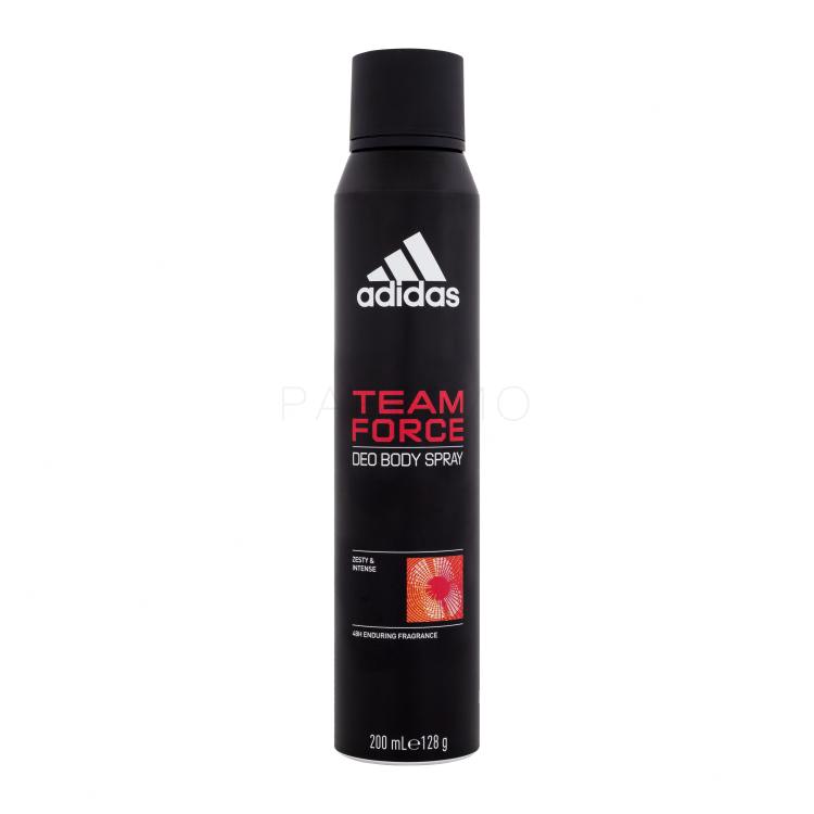 Adidas Team Force Deo Body Spray 48H Deodorant für Herren 200 ml