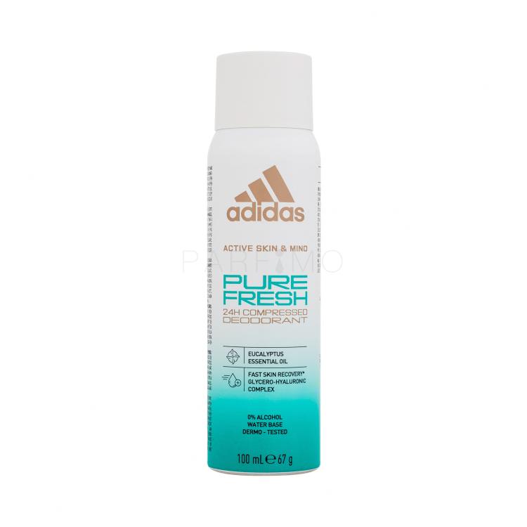 Adidas Pure Fresh Deodorant für Frauen 100 ml