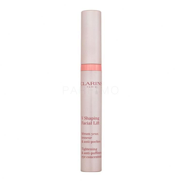 Clarins V Shaping Facial Lift Tightening &amp; Anti-Puffiness Eye Concentrate Augenserum für Frauen 15 ml