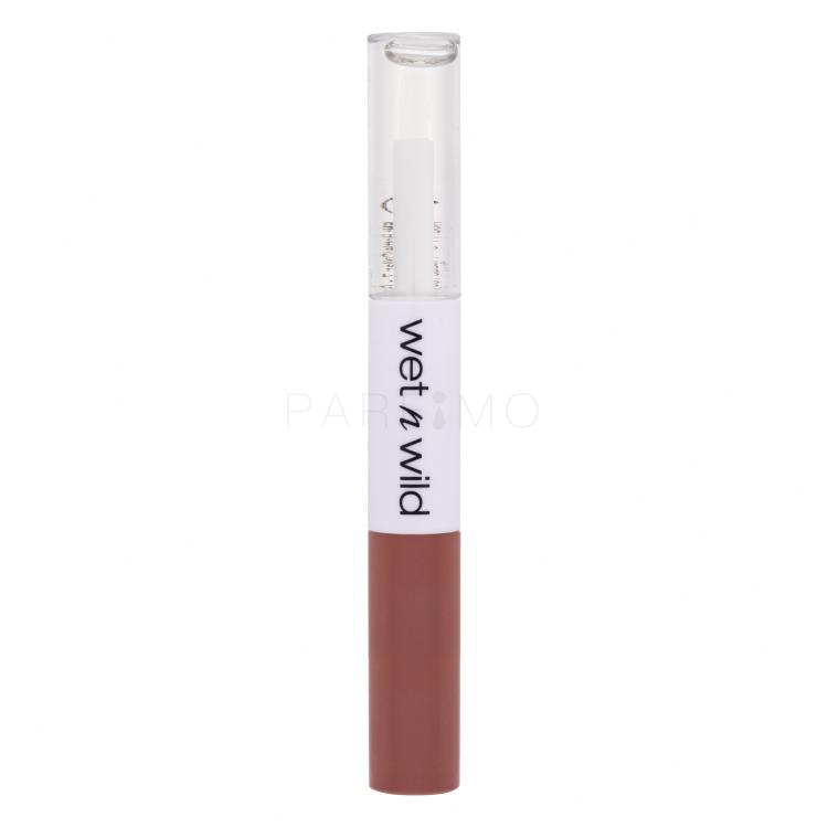 Wet n Wild MegaLast Lock &#039;N&#039; Shine Lip Color + Gloss Lippenstift für Frauen 4 ml Farbton  Lotus Petal