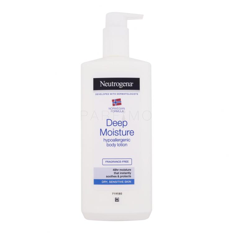 Neutrogena Norwegian Formula Deep Moisture Dry, Sensitive Skin Körperlotion 400 ml