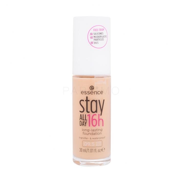 Essence Stay All Day 16h Foundation für Frauen 30 ml Farbton  09.5 Soft Buff