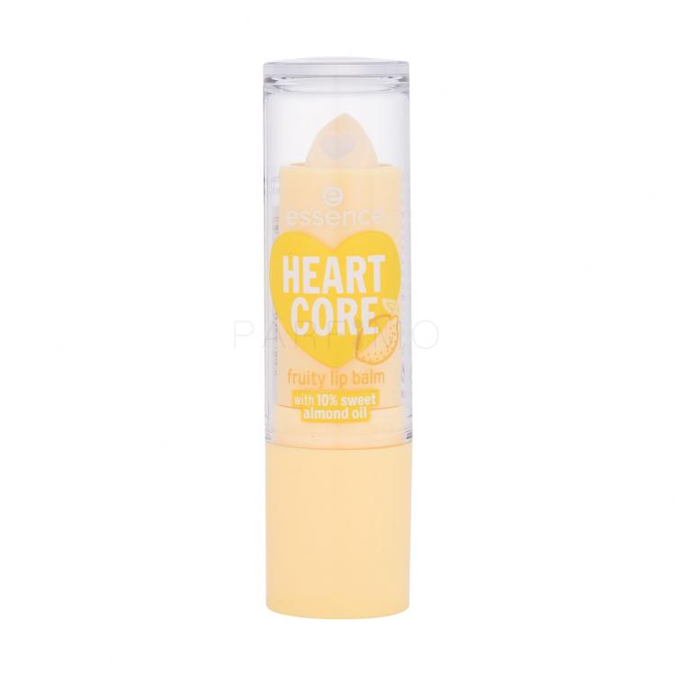 Essence Heart Core Fruity Lip Balm Lippenbalsam für Frauen 3 g Farbton  04 Lucky Lemon