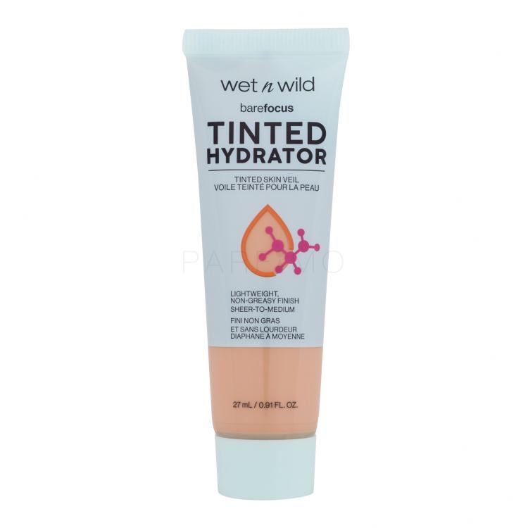 Wet n Wild Bare Focus Tinted Hydrator Foundation für Frauen 27 ml Farbton  Medium Tan